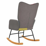 Fauteuil a bascule multicolore