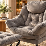 Fauteuil avec repose-pied