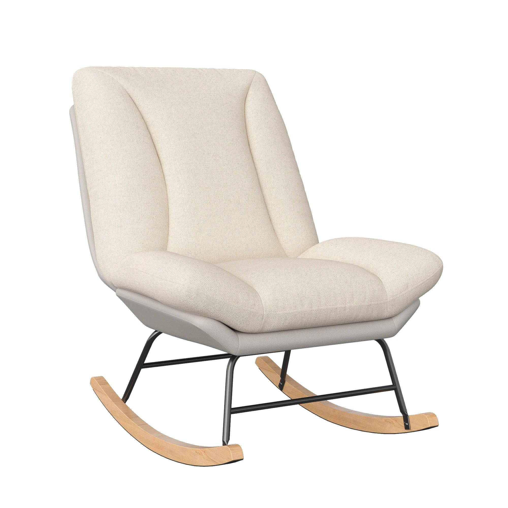 Fauteuil à bascule moderne et ergonomique