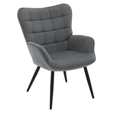 Fauteuil chaise vintage en bois avec coussin beige, style rétro, conçu par Cazamoon.com, assise confortable et design élégant.