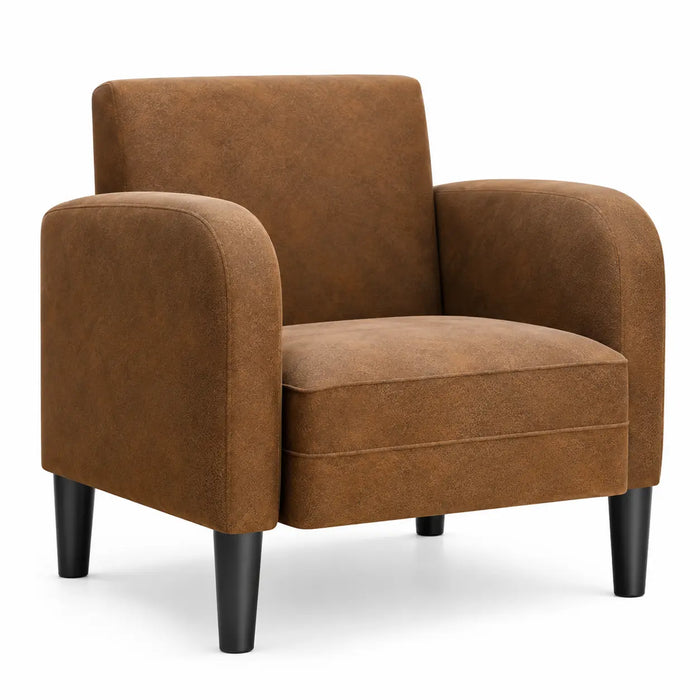 Fauteuil club marron