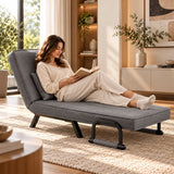 Fauteuil convertible 1 place gris