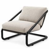 Fauteuil design pour salon beige