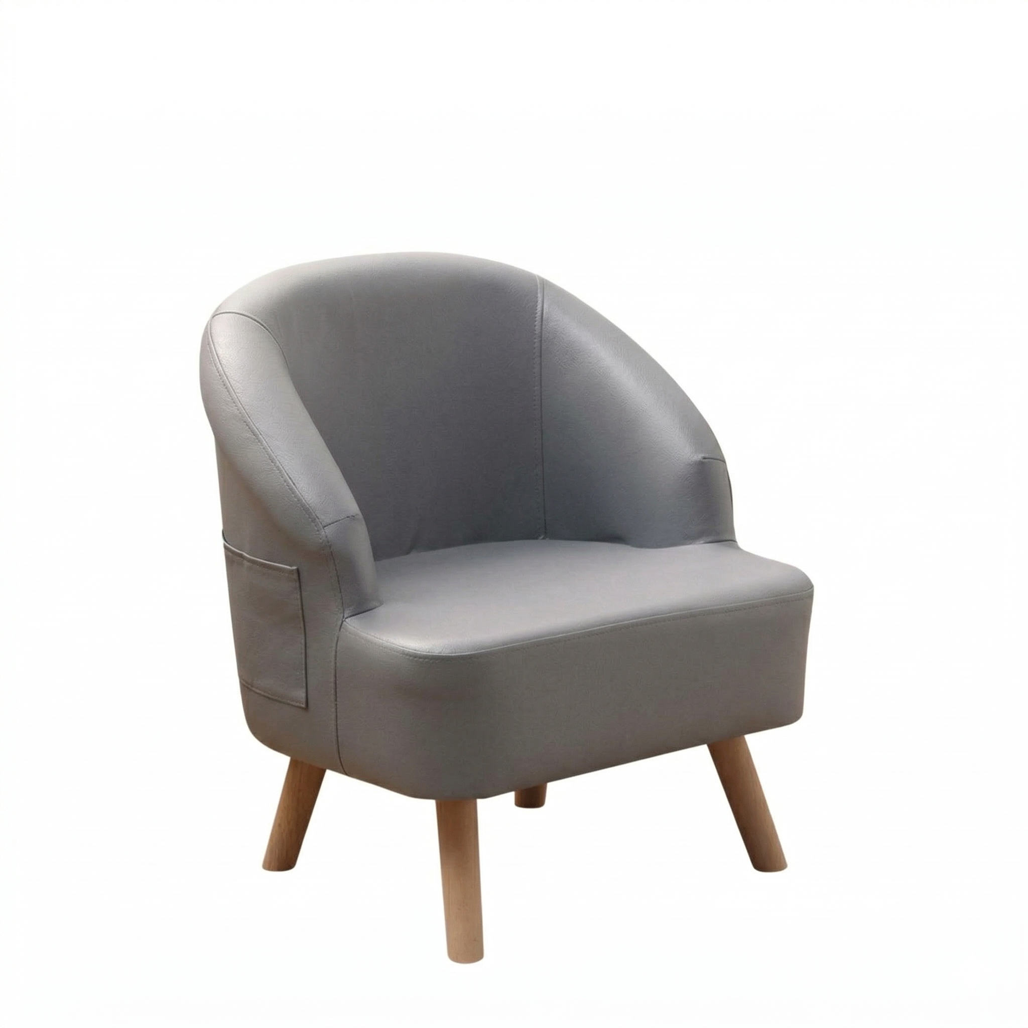 Fauteuil enfant gris