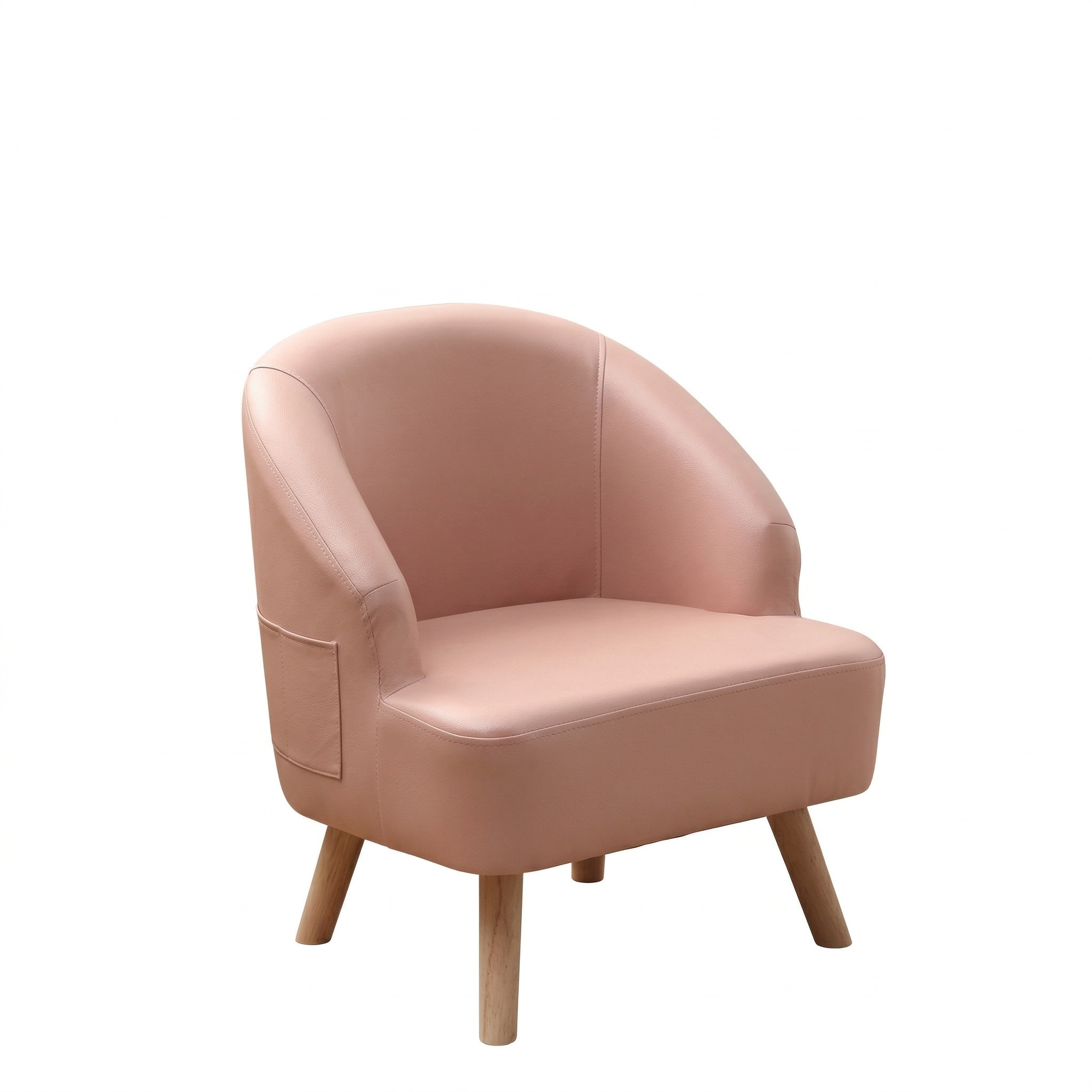 Fauteuil enfant chic rose