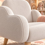 Fauteuil enfant nuage blanc