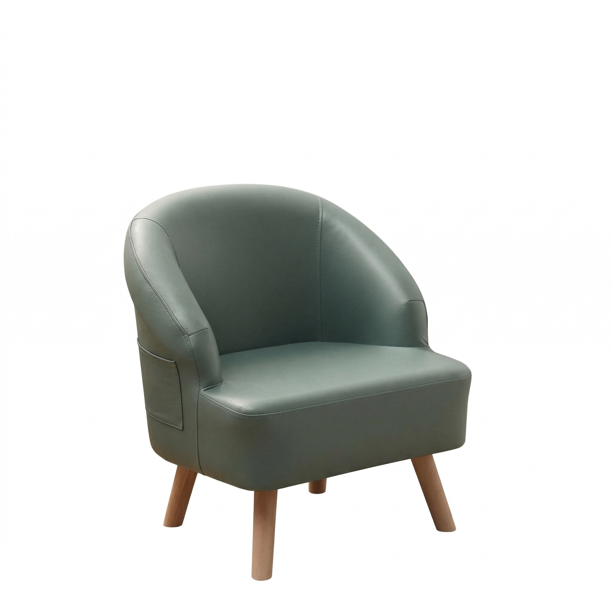 Fauteuil enfant vert
