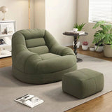 Fauteuil en velours côtelé Cazamoon, fauteuil de salon, canapé cosy pour balcon ou chambre, style nest et mobilier d'intérieur