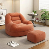 Fauteuil en velours côtelé Cazamoon, canapé Lazy Nest pour salon, balcon ou chambre, pour petits appartements ou locations.