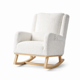 Fauteuil relax à bascule blanc