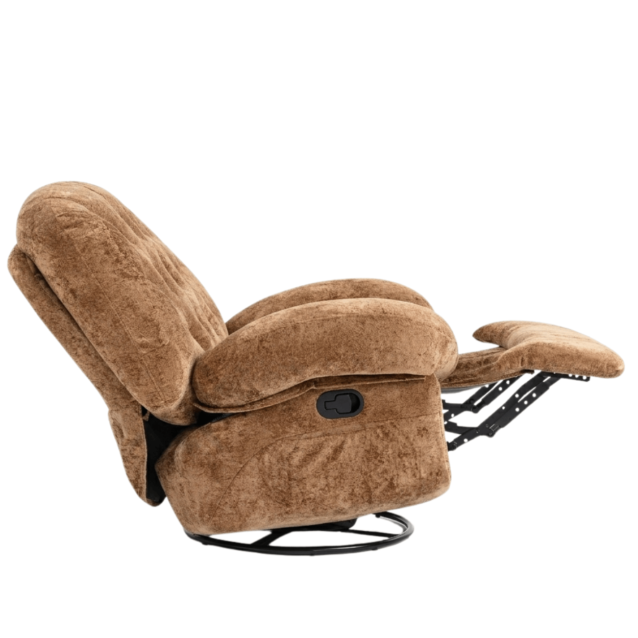 Fauteuil relax pivotant et inclinable beige