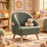 Fauteuil enfant chic vert