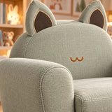 Fauteuil enfant animal gris