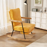 Chaise à bascule allaitement