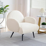 Fauteuil Contemporain Moderne blanc