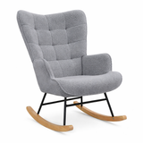 Fauteuil Rocking Chair gris