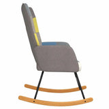 Fauteuil à bascule multicolors