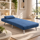 Fauteuil clic-clac bleu