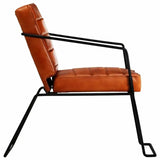 Fauteuil en cuir véritable 
