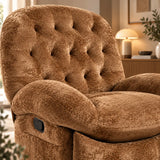 Fauteuil pivotant marron
