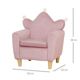 Fauteuil princesse pour enfant