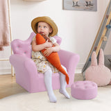 Fauteuil enfant reine rose