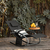 Deux fauteuils de jardin Sun lounger 